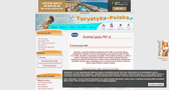 Desktop Screenshot of pkp.turystyka-polska.pl